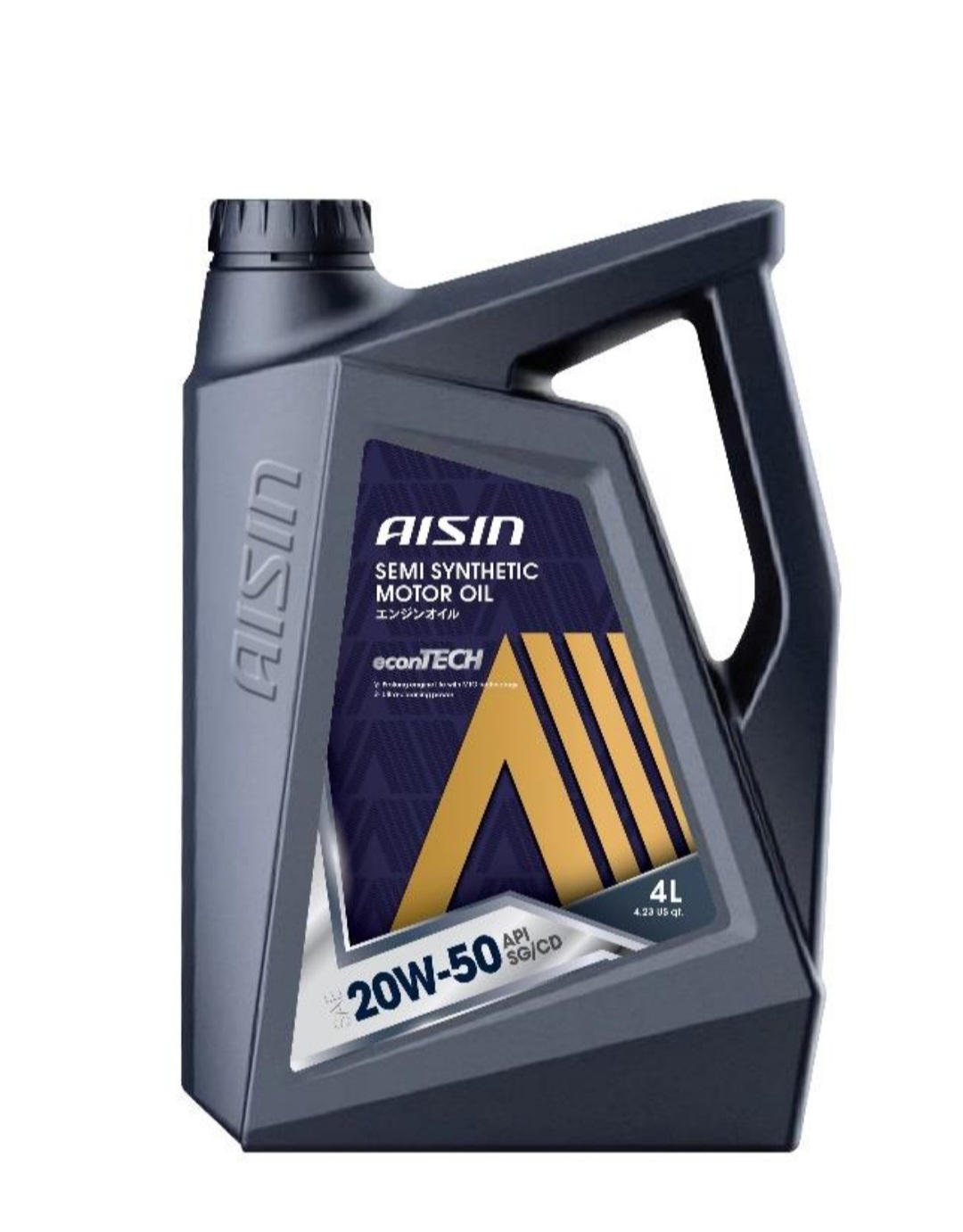 روغن موتور آیسین Aisin حجم 4 لیتری (20w50  SG/CD ) ساخت کره