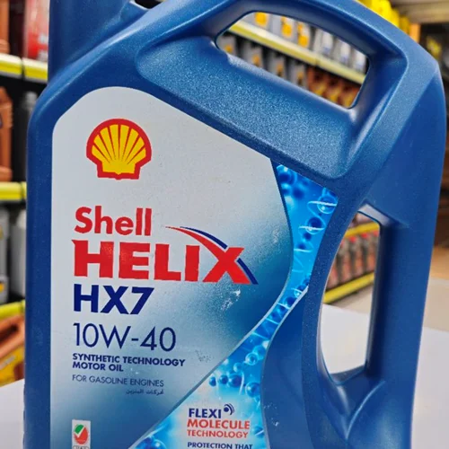 روغن موتور شل هلیکس 10w-40 HX7 SP عمان حجم چهار لیتر