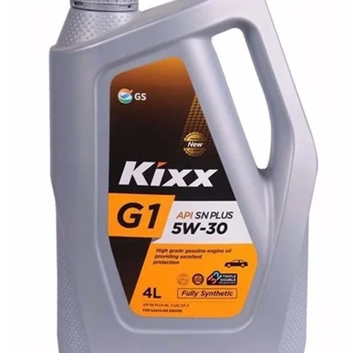 روغن موتور کیکس kixx مدل 5W30 اصلی ساخت کره چهار لیتری