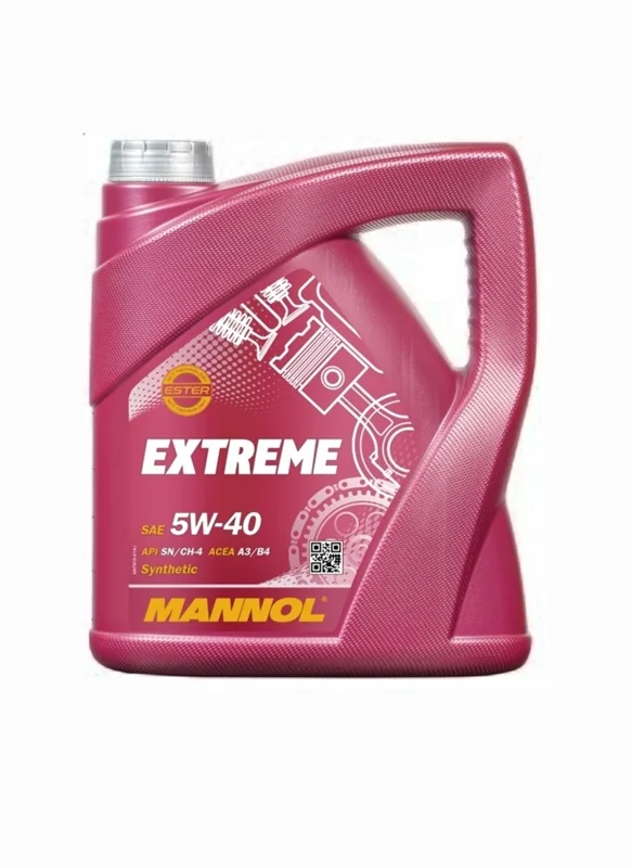روغن 5w40 مانول mannol کیفیت SN تمام سنتتیک ۴ لیتر