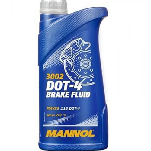 روغن ترمز mannol مانول Dot 4 حجم نیم لیتری ( ارسال رایگان )